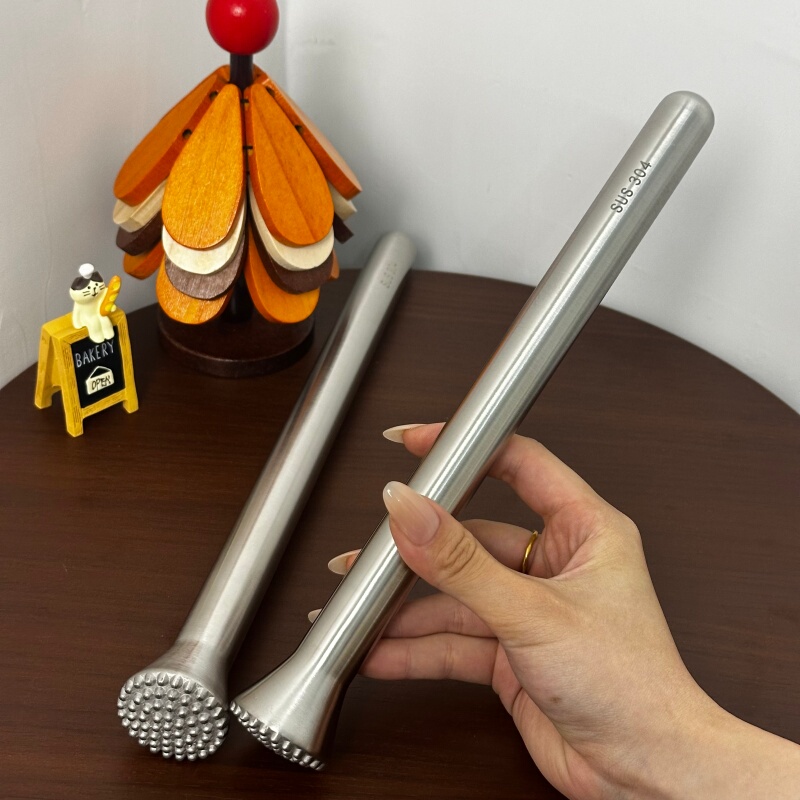 304 Steel Juice Muddler, Ice Crusher, Hand-Pressed Lemon Tool, Special Hammer for Crushing Ice, Fruit Muddler, Juice Press Stick 304 Steel Juice Muddler, Ice Crusher, Hand-Pressed Lemon Tool, Special Hammer for Crushing Ice, Fruit Muddler, Juice Press Stick