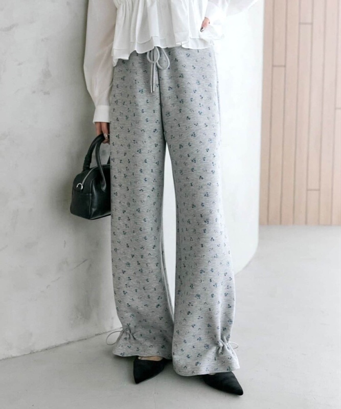 2026 Spring New Style Exported to Japan Original Elastic Waist Drawstring Casual Pants