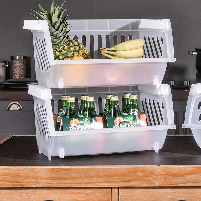Kitchen shelving ground floor multilayer movable wheels SHELF VEGETABLE BASKET SUPPLIES CONTAINING BASKET FINISHING SHELF