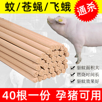 Pig factory to eliminate flies mosquito sows can be used to drive flies and incense to sweep away animal husbandry mosquito coils