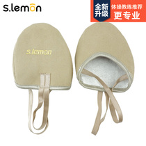 Rhythmic gymnastics shoes womens half-foot dance shoes childrens half-soft-soled exercise shoes half-foot shoes pointe ballet shoes