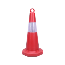 Fence aggravated road vertebra engineering pier sun protection reflective cone ice cream bucket road pile square cone opening road new isolation