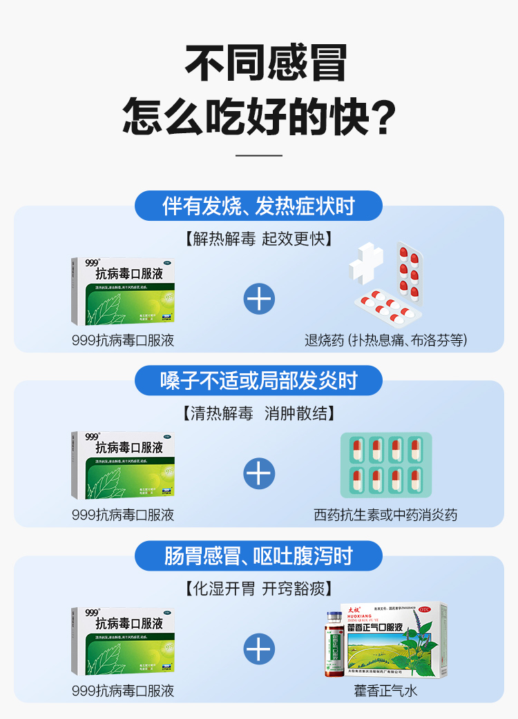 999 抗病毒口服液 12支*1盒 清热解毒 图11