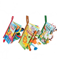 Tail Cloth Book Early Education Baby Tearable Three-dimensional Baby Tearable Book 6 Months Cognitive Educational Toy 4
