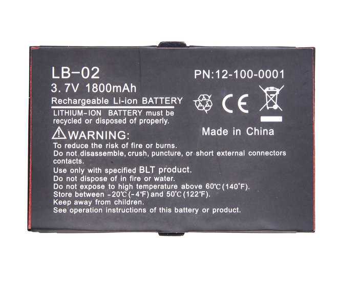 Baolite A2 A5 A8 A6 A2E Q5 Transporter treasure monitor lithium battery LB-02B LB-02