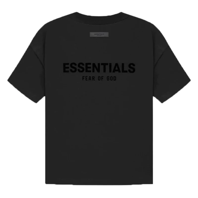 ESSENTIALS настоящая FOG многострочная футболка с коротким рукавом для мужчин и женщин SS22 восьмой сезон повседневная свободная модная футболка