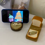 Не хочу безработица милый пахлый кот творческий кот ленивый кронштейн для мобильного телефона Японский рабочий стол. Маленькое украшение