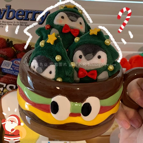 Подвеска, кукла, брелок для влюбленных, пингвин, плюшевая, подарок на день рождения