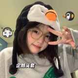 Милая удерживающая тепло мультяшная бархатная шапка для школьников для влюбленных