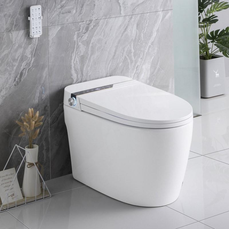 yGe smart toilet small apartment bathroom household fully automatic flip multi-function electric toilet