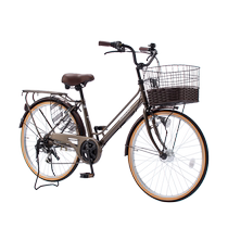 Whole hair TIMOUNT Tian Yuan Park Goddess Japan variable-speed self-cycling day-style adult elderly light commuter carrier