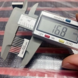 Стреляйте 10 светодиодных цифровых трубки оранжевая и синяя двухколорная полоса VA.