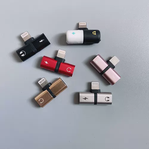 Адаптер «два в одном» для зарядки наушников Fruit, зарядка мобильного телефона и разветвитель для прослушивания музыки, кабель-конвертер потоковой передачи игр