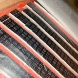 Стреляйте 10 светодиодных цифровых трубки оранжевая и синяя двухколорная полоса VA.