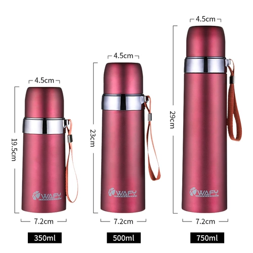 香彩 Портативный вместительный и большой детский стакан из нержавеющей стали подходит для мужчин и женщин, нержавеющая сталь AISI 304