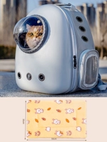 Серо -то -белый+ультрафковая спальная площадка для ягнята [обновление анти -стресса+боковое отверстие] в течение 18 фунтов