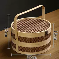 Круглая двойная корзина