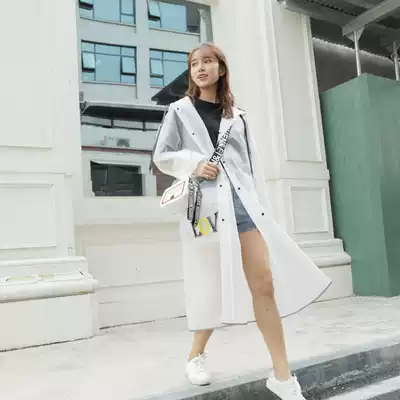 Raincoat Children adult hiking long version full body jacket Men and women fashion Korean rainproof outdoor travel poncho