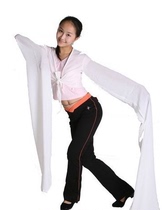 Tibetan dance water-sleeved performance clothes teacher set training clothes ethnic dance costume swing-sleeve dance tops for women adults