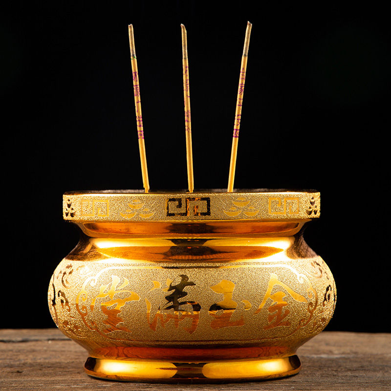 Censer household to sands ceramic incense buner for indoor small Buddha incense'm burning incense buner a thriving business Buddha with supplies