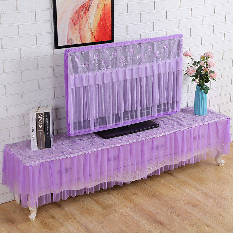 TV 60 lap cover 55 inch high-grade dust cover LCD TV cover cloth bezel cover dustproof boot is not taken