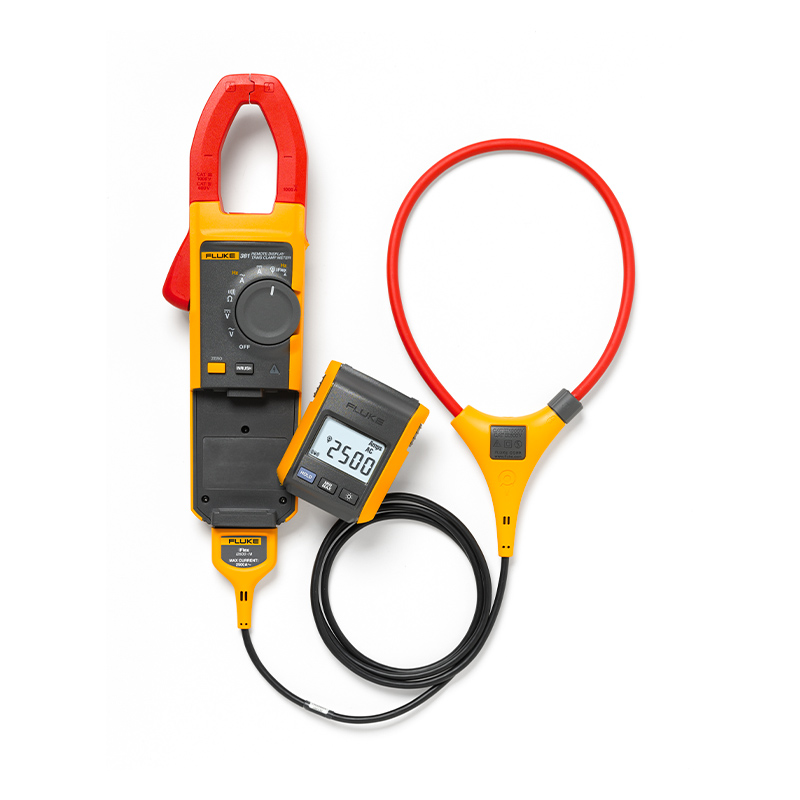 Forluk official flagship store Fluke381 remote display true effective value digital AC/DC pliers-shaped current form