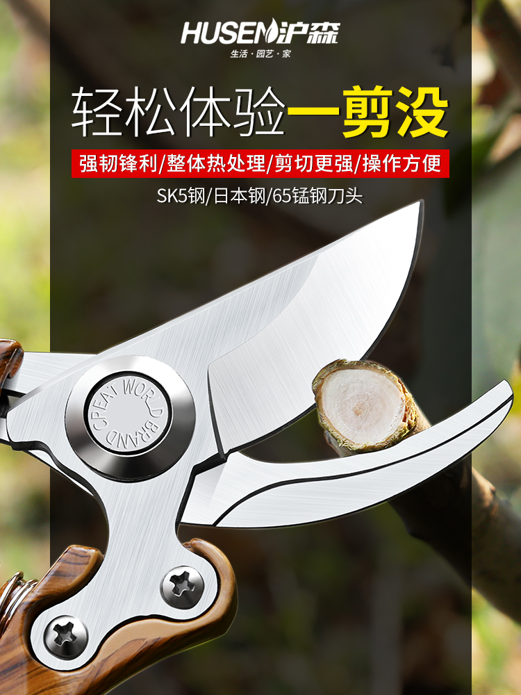 Gardening scissors Flower scissors Fruit tree branch pruning shears Flower branches Fruit branch shears Floral scissors Branch pruning artifact Household