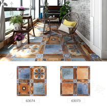 American country Mediterranean Living room anti-slip antique tiles Balcony Courtyard floor tiles 600x600 terrace garden tiles