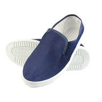 Canvas shoes for men and women Four Seasons general laboratory dust-free work shoes PVC canvas shoes