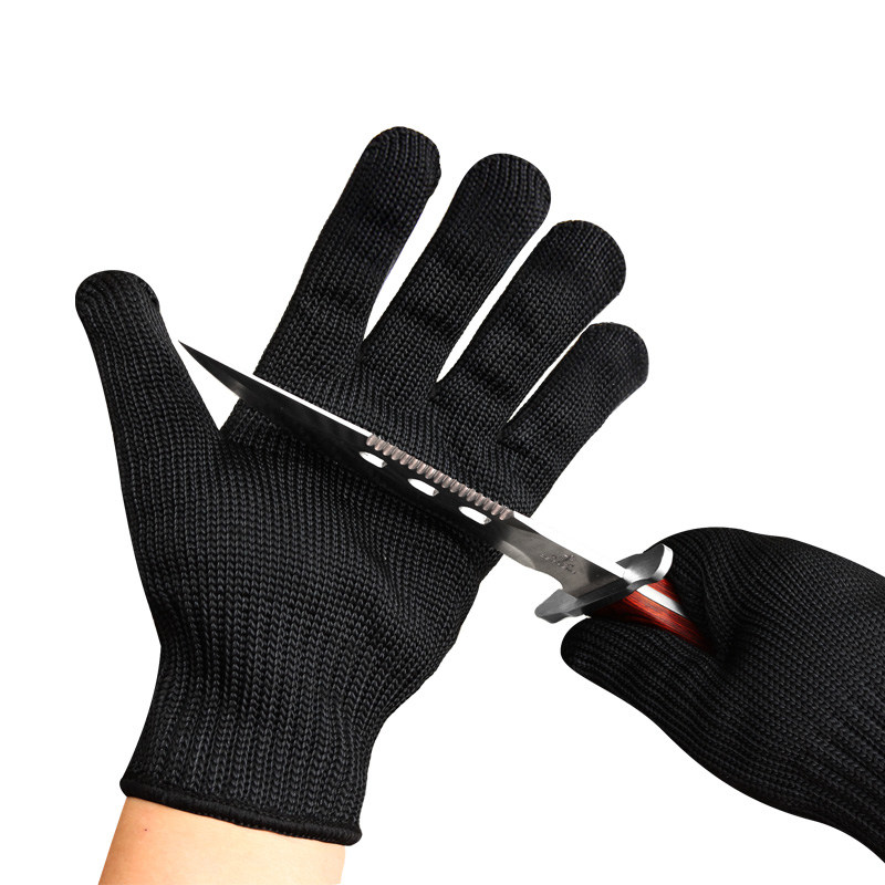 Conspiracy anti-knife cutting gloves anti-stab gloves Protective steel wire gloves Security Outdoor abrasion resistant gloves Lauprotect gloves