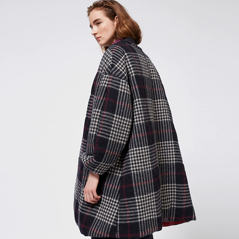 ISABEL MARANT Woolen colored keep warm coat, jacket, loose straight fit