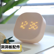 Dongle Plate Accessories Children Students Mute Luminous Alarm Clock Timer Kitchen Timer Can Magnetic clock