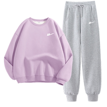 Pull back sports suit for women in autumn and winter 2024 new popular style for small people in autumn and winter a complete set of high-end sense Z