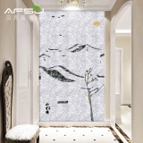 AFSJ Shell Mosaic Cranted Natural Environmation защита окружающей среды Современное простая папанитовая крыльцо Фоновое украшение стенки