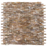 AFSJ Shell Mosaic Bar Barm Acced American сельская крыльца гостиная фоновая фоновая стена туалетная плитка