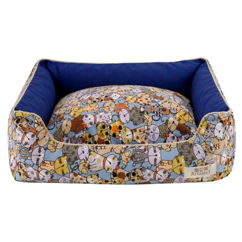 Dog Kennel Large Dog Winter Warm Winter Cat's Nest All Season Universal Dog Bed Resistant to Bite Canvas pooch Supplies