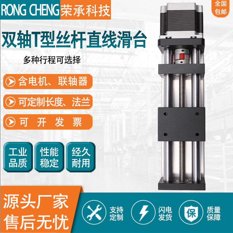 SZT Precision Dual-Linear Linear Guide Motor Module Linear Rail Module Motor