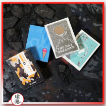  (Yu Ci)Addiction Ice cream dreamer Sunset camouflage imported collection flower cut poker magic solitaire