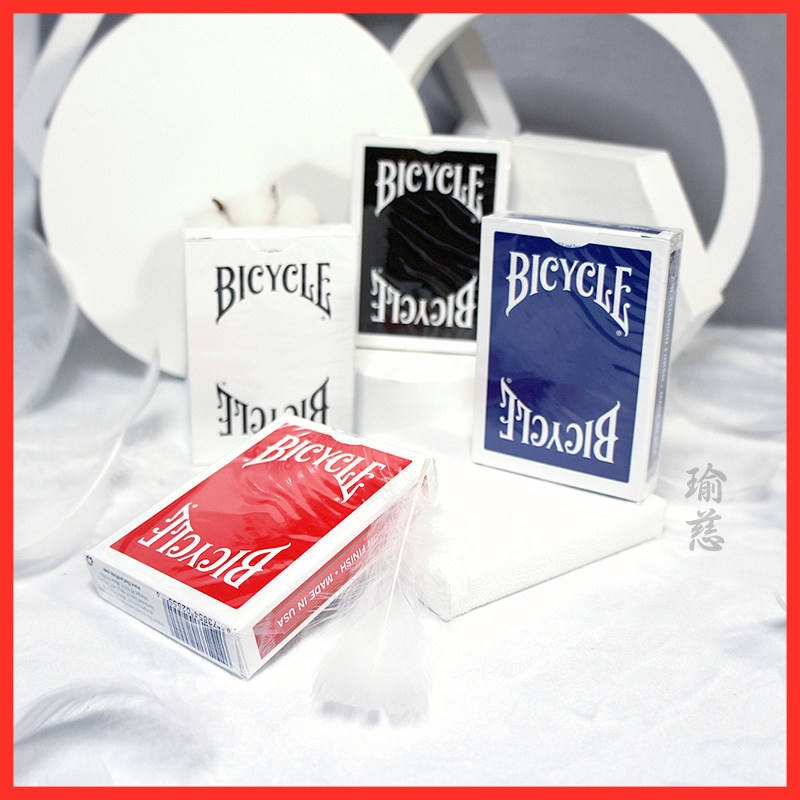(yocitico cut) Bicycle logo single plate number four colour Flowers cards import magic class practice cards