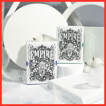  (Yu Ci Flower Cut)Empire Bloodlines Empire Bloodlines Creative Imported Flower Cut Solitaire Practice Card