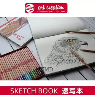 Художественный блокнот Dutch Terrence TAC Sketch Book цветной жесткий переплет креативный скетчбук рукописный блокнот 140 г