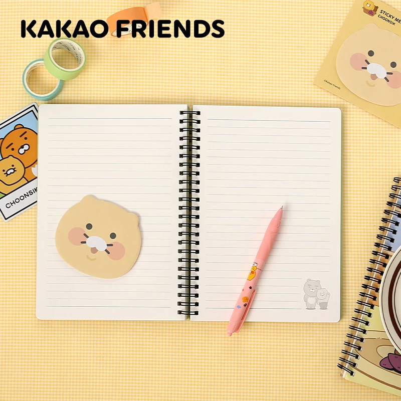 Kakao Friends Mengfu блокнот Choonsik Меморадум стикеры