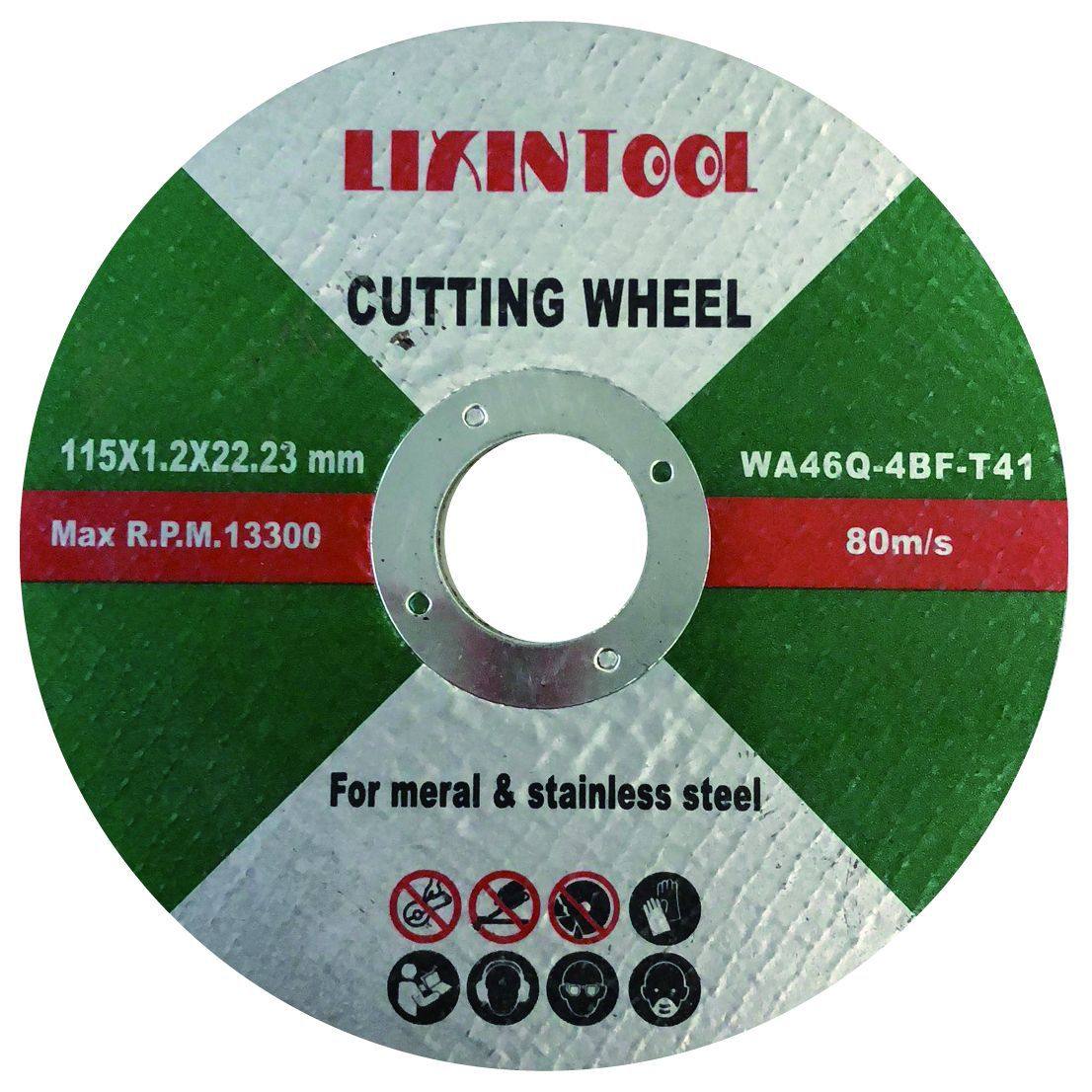 4 5-inch cut sheet 115 * 1*22mm grinding wheel 115 * 1 6 * 22 angle grinding sheet metal stainless steel carbon steel slice