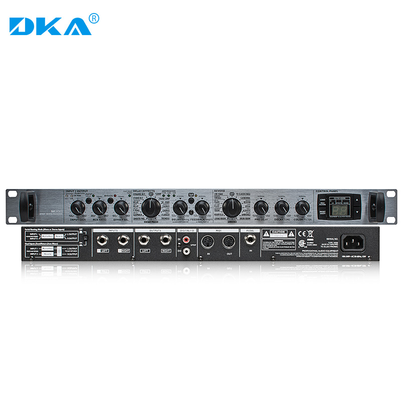 DKA M350 Professional Sound Mixers Effectors Delay Pure Effectors Double Engine Dual Engine Digital Effects Processor