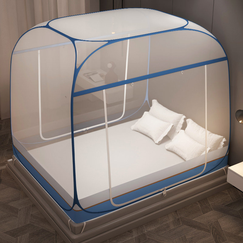 Bed nets Mongolia Pack free of installation 1 5m Students Dormitory 1 2 m Single-pack Folding Anti-Fall Children Home 1 8m