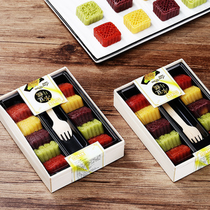 【送小叉】手工脱皮绿豆糕多种口味