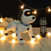 Baby toy dog walking can be called a smart robot dog that can move talk and dance electric one-year-old baby