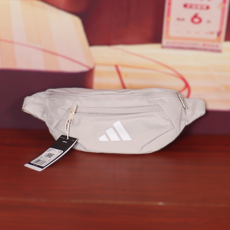 Adidas Adidas Sports Waist Bag for Men and Women, Cycling Chest Bag, Fitness Bag, Multi-Functional Crossbody Bag Jm7156