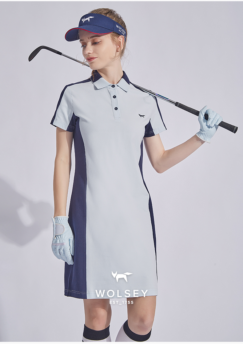 英国 Wolsey POLO裙 收腰中长款连衣裙 天猫优惠券折后￥139包邮（￥649-510）2款多色可选