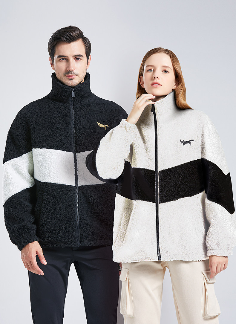 WOLSEY 男女款 雪橇服仿羊羔绒外套 图12